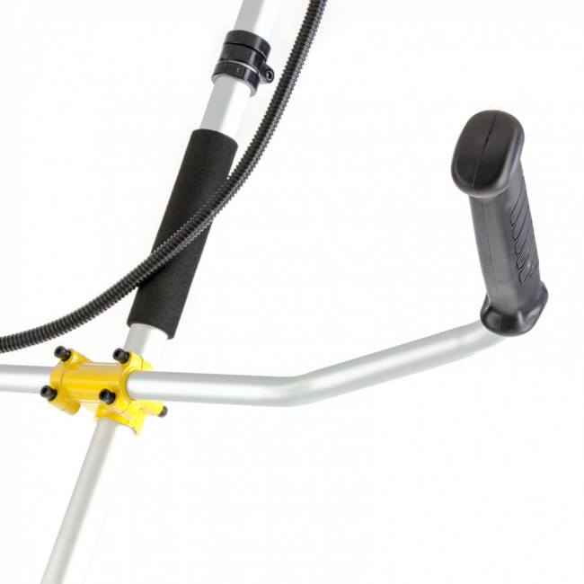 Триммер бензиновый DT 33, 33 см3, 1.8 л. с, неразъемная штанга, состоит из 2 частей Denzel Триммер бензиновый DT 33, 33 см3, 1.8 л. с, неразъемная штанга, состоит из 2 частей Denzel