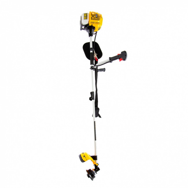 Триммер бензиновый DT 43S, 43 см3, 2.5 л. с, разъемная штанга, состоит из 2 частей Denzel Триммер бензиновый DT 43S, 43 см3, 2.5 л. с, разъемная штанга, состоит из 2 частей Denzel