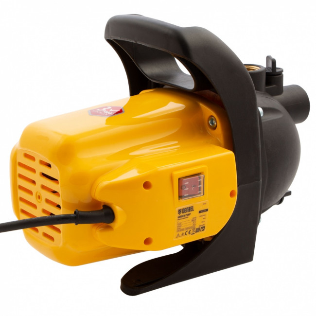 Садовый поверхностный насос GP 600, 600 Вт, 3000 л/ч, подъем 35 м, пластик Denzel Садовый поверхностный насос GP 600, 600 Вт, 3000 л/ч, подъем 35 м, пластик Denzel