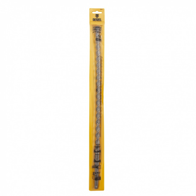 Бур по бетону, двойная спираль, три пылеотводящие кромки, 14 x 460 мм DENZEL ( 705034 ) Бур по бетону, двойная спираль, три пылеотводящие кромки, 14 x 460 мм DENZEL ( 705034 )