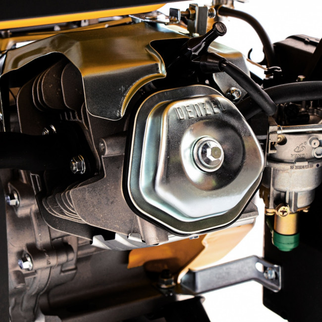 Генератор бензиновый GE 6900, 5.5 кВт, 220 В/50 Гц, 25 л, ручной старт Denzel Генератор бензиновый GE 6900, 5.5 кВт, 220 В/50 Гц, 25 л, ручной старт Denzel