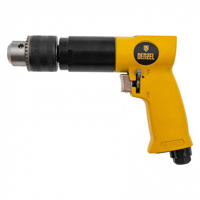 Пневматическая дрель PD500, 500 об/мин, 114 л/мин, 13 мм Denzel ( 57478 ) Пневматическая дрель PD500, 500 об/мин, 114 л/мин, 13 мм Denzel ( 57478 )