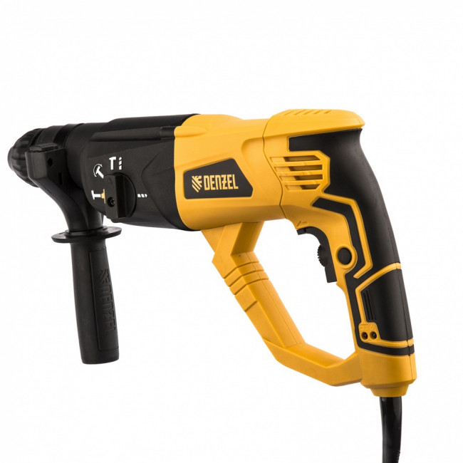Перфоратор электрический RH-1050-26, SDS-plus, 1050 Вт, 3.2 Дж, 3 плюс 1 режим Denzel Перфоратор электрический RH-1050-26, SDS-plus, 1050 Вт, 3.2 Дж, 3 плюс 1 режим Denzel