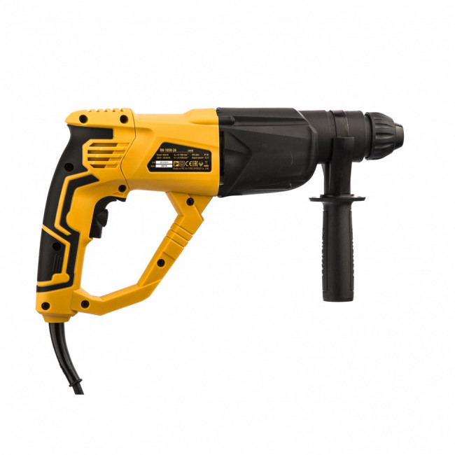 Перфоратор электрический RH-1050-26, SDS-plus, 1050 Вт, 3.2 Дж, 3 плюс 1 режим Denzel Перфоратор электрический RH-1050-26, SDS-plus, 1050 Вт, 3.2 Дж, 3 плюс 1 режим Denzel