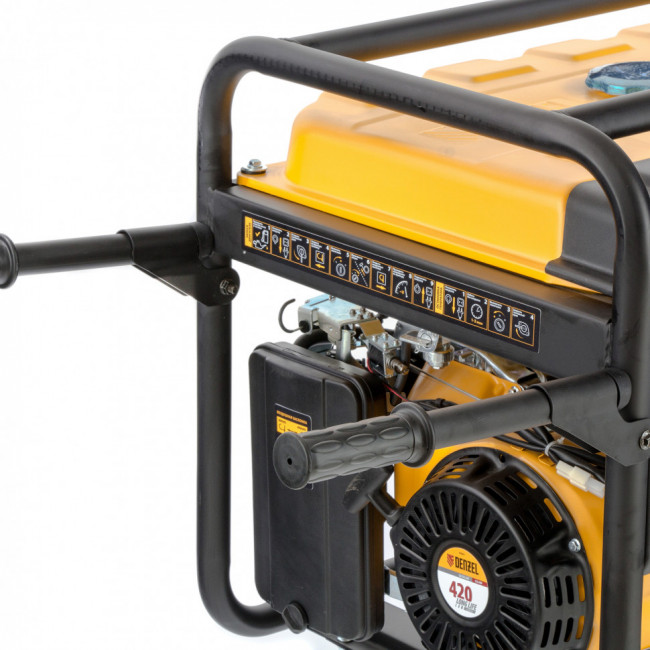 Транспортировочный комплект (колеса и ручки) для генераторов PS Denzel Транспортировочный комплект (колеса и ручки) для генераторов PS Denzel