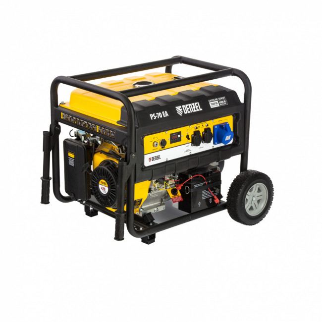 Транспортировочный комплект (колеса и ручки) для генераторов PS Denzel Транспортировочный комплект (колеса и ручки) для генераторов PS Denzel