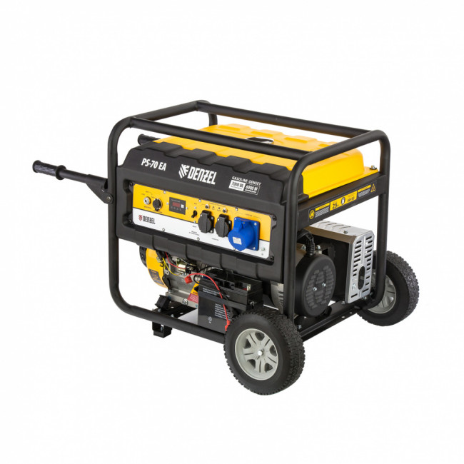 Транспортировочный комплект (колеса и ручки) для генераторов PS Denzel Транспортировочный комплект (колеса и ручки) для генераторов PS Denzel