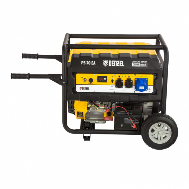 Транспортировочный комплект (колеса и ручки) для генераторов PS Denzel Транспортировочный комплект (колеса и ручки) для генераторов PS Denzel