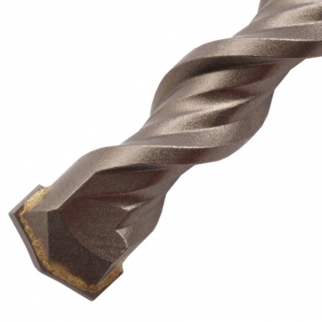 Бур по бетону, двойная спираль, три пылеотводящие кромки, 16 x 260 мм DENZEL ( 705038 ) Бур по бетону, двойная спираль, три пылеотводящие кромки, 16 x 260 мм DENZEL ( 705038 )