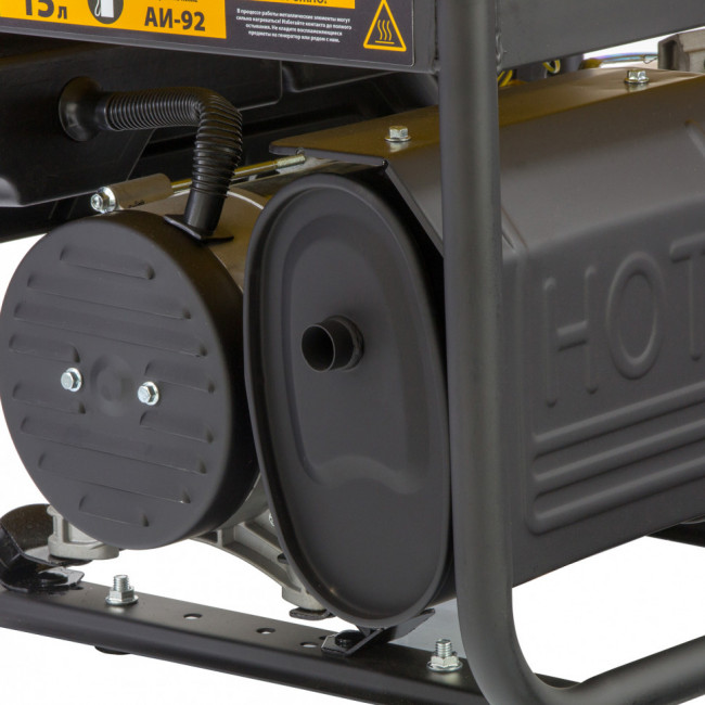 Генератор бензиновый PS 28, 2.8 кВт, 230 В, 15 л, ручной стартер Denzel ( 946824 )