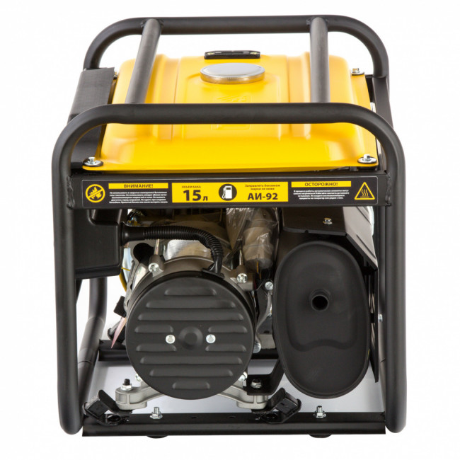 Генератор бензиновый PS 33, 3.3 кВт, 230 В, 15 л, ручной стартер Denzel Генератор бензиновый PS 33, 3.3 кВт, 230 В, 15 л, ручной стартер Denzel