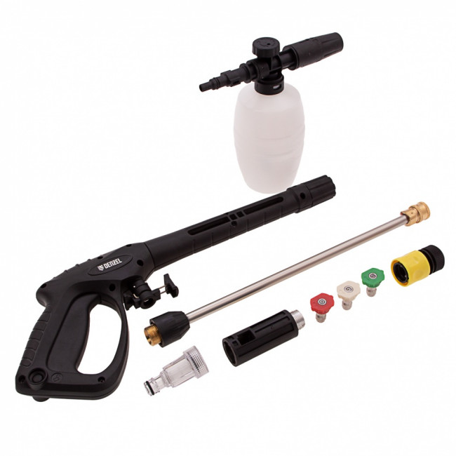 Моечная машина высокого давления R-180i, 2400 Вт, 180 бар, 7.5 л/мин, асинхронный двигатель Denzel ( 58236 ) Моечная машина высокого давления R-180i, 2400 Вт, 180 бар, 7.5 л/мин, асинхронный двигатель Denzel ( 58236 )