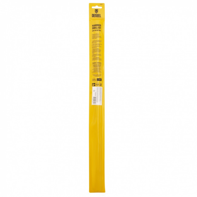 Бур по бетону, двойная спираль, три пылеотводящие кромки, 16 x 460 мм DENZEL ( 705040 ) Бур по бетону, двойная спираль, три пылеотводящие кромки, 16 x 460 мм DENZEL ( 705040 )