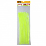 Леска для триммера, квадратная нарезанная 2.4 мм х 30 см, 50 шт Flex cord Denzel