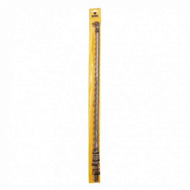 Бур по бетону, двойная спираль, три пылеотводящие кромки, 16 x 600 мм DENZEL ( 705042 ) Бур по бетону, двойная спираль, три пылеотводящие кромки, 16 x 600 мм DENZEL ( 705042 )