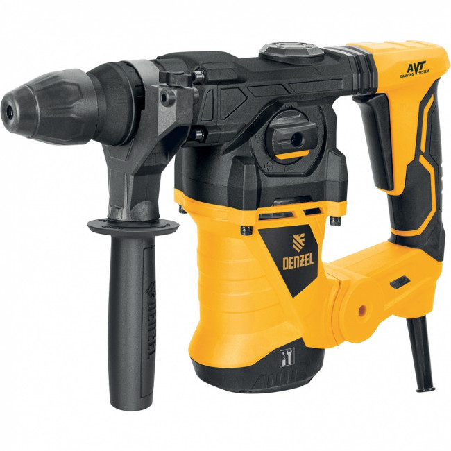 Перфоратор электрический RHV-1250-30, SDS-plus, 1250 Вт, 5 Дж, 3 плюс 1 режим Denzel Перфоратор электрический RHV-1250-30, SDS-plus, 1250 Вт, 5 Дж, 3 плюс 1 режим Denzel