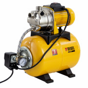 Насосная станция PS1000Х, 1000 Вт, 3500 л/ч, ресивер 24 л, подъем 44 м, нержавейка Denzel Насосная станция PS1000Х, 1000 Вт, 3500 л/ч, ресивер 24 л, подъем 44 м, нержавейка Denzel