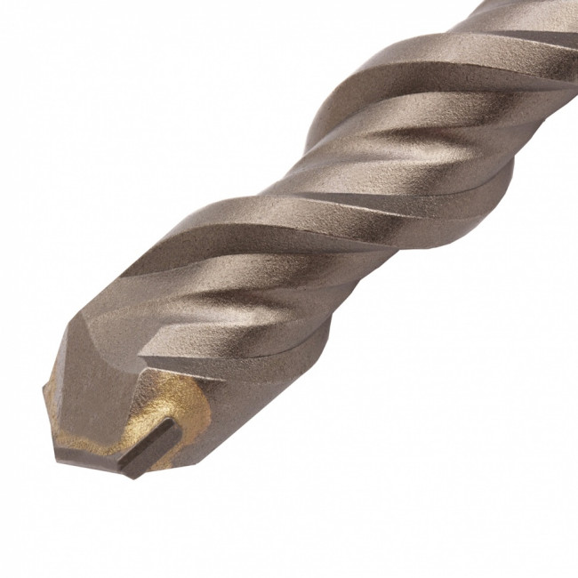 Бур по бетону, двойная спираль, три пылеотводящие кромки, 18 x 260 мм DENZEL ( 705043 ) Бур по бетону, двойная спираль, три пылеотводящие кромки, 18 x 260 мм DENZEL ( 705043 )