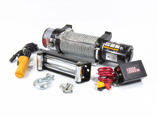 Лебедка автомобильная электрическая 4.5 т, 12 В Denzel Лебедка автомобильная электрическая 4.5 т, 12 В Denzel
