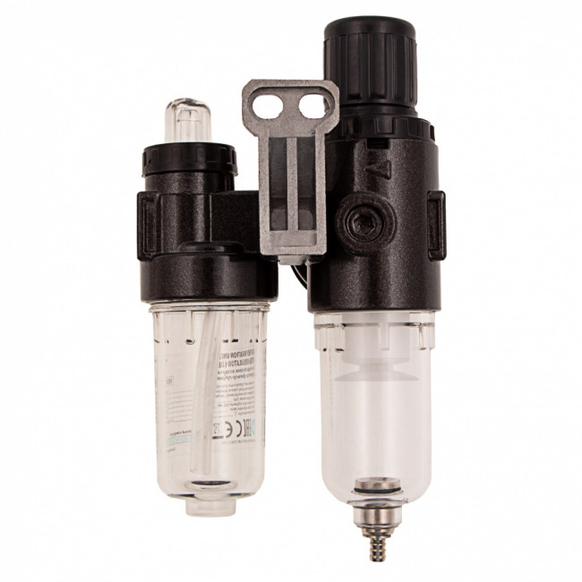 Блок подготовки воздуха регулятор-фильтр-лубрикатор FLR1500, 10 бар, 1500 л/мин, 1/4" Denzel ( 57469 ) Блок подготовки воздуха регулятор-фильтр-лубрикатор FLR1500, 10 бар, 1500 л/мин, 1/4" Denzel ( 57469 )