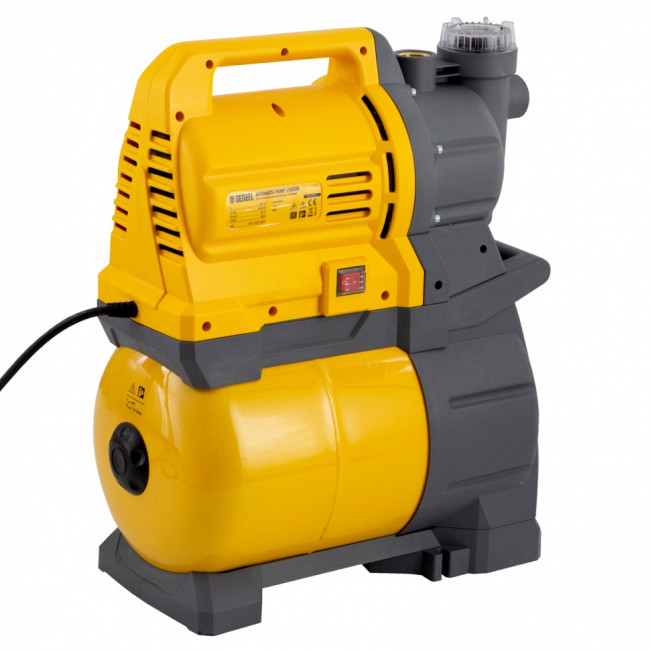 Насосная станция PSХ1300, Х-Pro, 1300 Вт, 4500 л/ч, ресивер 24 л, подъем 48 м Denzel Насосная станция PSХ1300, Х-Pro, 1300 Вт, 4500 л/ч, ресивер 24 л, подъем 48 м Denzel