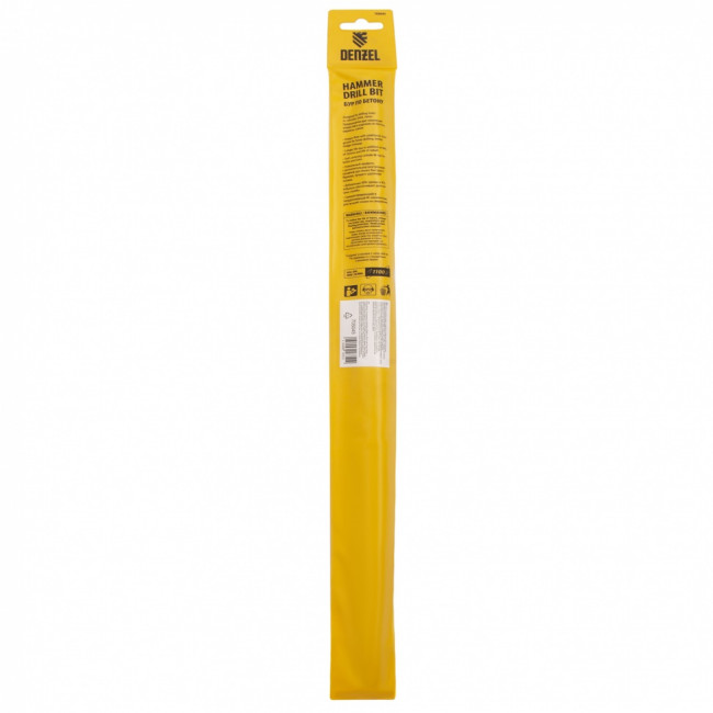 Бур по бетону, двойная спираль, три пылеотводящие кромки, 18 x 460 мм DENZEL ( 705045 ) Бур по бетону, двойная спираль, три пылеотводящие кромки, 18 x 460 мм DENZEL ( 705045 )