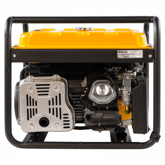 Генератор бензиновый PS 90 EA, 9.0 кВт, 230В, 25 л, коннектор автоматики, электростартер Denzel Генератор бензиновый PS 90 EA, 9.0 кВт, 230В, 25 л, коннектор автоматики, электростартер Denzel