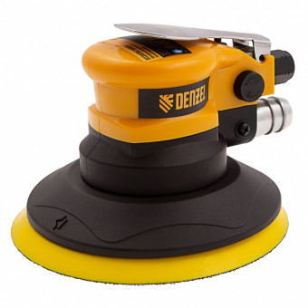 Эксцентриковая шлифовальная машина EPG150, 150 мм, 10000 об/мин, 5 мм, 160 л/мин Denzel ( 57476 )