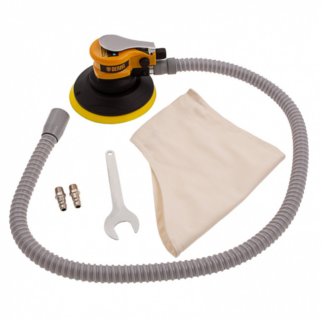 Эксцентриковая шлифовальная машина EPG150, 150 мм, 10000 об/мин, 5 мм, 160 л/мин Denzel ( 57476 ) Эксцентриковая шлифовальная машина EPG150, 150 мм, 10000 об/мин, 5 мм, 160 л/мин Denzel ( 57476 )