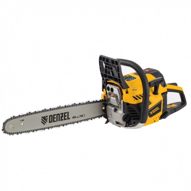 Пила цепная бензиновая DS-4516, шина 40 см, 45 см3, 2,5 л.с, шаг 0,325, паз 1,5 мм, 64 звена Denzel ( 95236 )