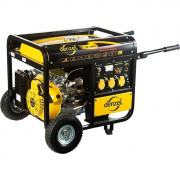 Генератор бензиновый DB5000Е, 4.5 кВт, 220 В/50Гц, 25 л, электростартер Denzel Генератор бензиновый DB5000Е, 4.5 кВт, 220 В/50Гц, 25 л, электростартер Denzel