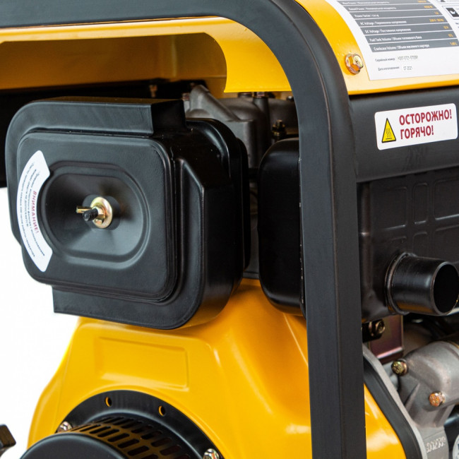 Генератор дизельный DD6300Е, 5.0 кВт, 220 В/50 Гц, 15 л, электростартер Denzel Генератор дизельный DD6300Е, 5.0 кВт, 220 В/50 Гц, 15 л, электростартер Denzel