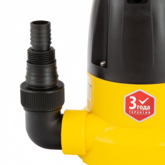 Дренажный насос DP500E, 500 Вт, подъем 7 м, 7000 л/ч Denzel Дренажный насос DP500E, 500 Вт, подъем 7 м, 7000 л/ч Denzel