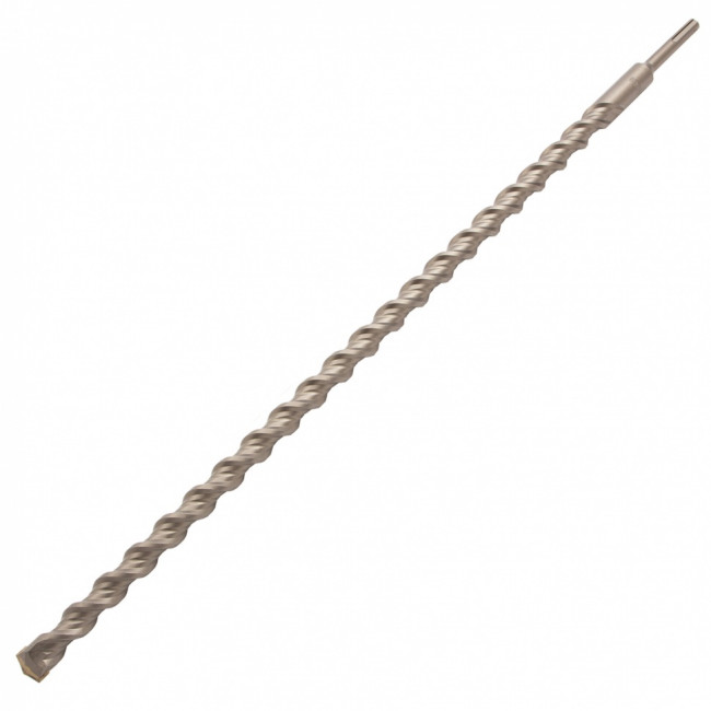 Бур по бетону, двойная спираль, три пылеотводящие кромки, 20 x 600 мм DENZEL ( 705050 ) Бур по бетону, двойная спираль, три пылеотводящие кромки, 20 x 600 мм DENZEL ( 705050 )