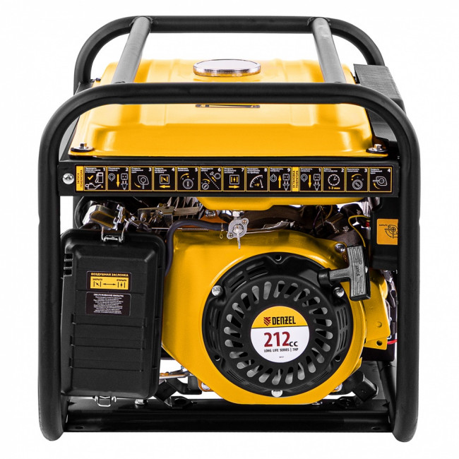 Генератор бензиновый PS-33E, 3.3 кВт, 230В, 15 л, электростартер Denzel ( 94537 ) Генератор бензиновый PS-33E, 3.3 кВт, 230В, 15 л, электростартер Denzel ( 94537 )