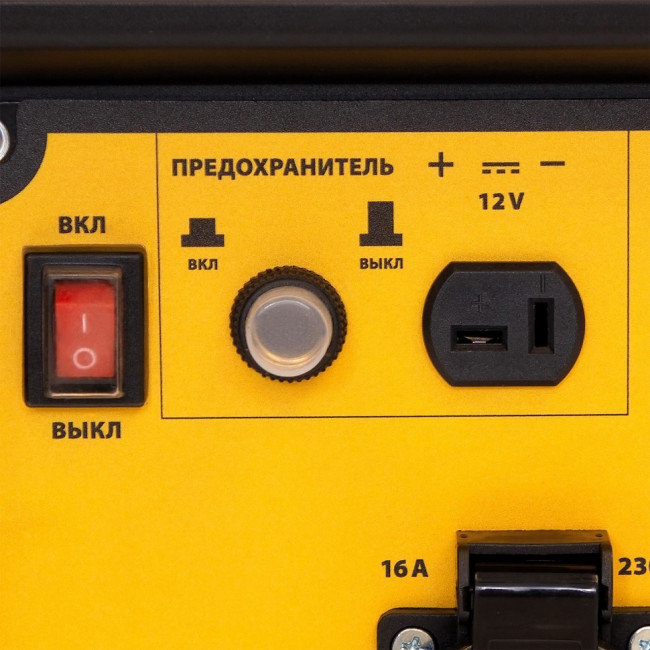 Генератор инверторный GT-2500iF, 2.5 кВт, 230 В, бак 5 л, открытый корпус, ручной старт Denzel ( 94704 )