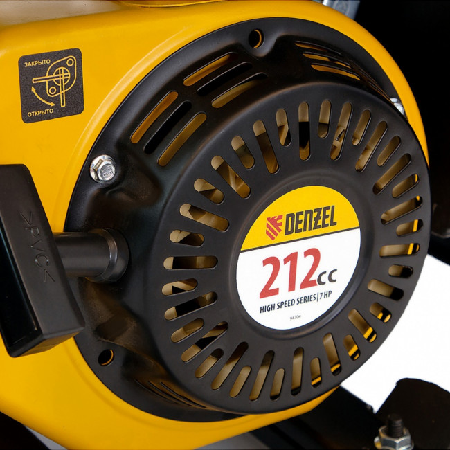 Генератор инверторный GT-2500iF, 2.5 кВт, 230 В, бак 5 л, открытый корпус, ручной старт Denzel ( 94704 )