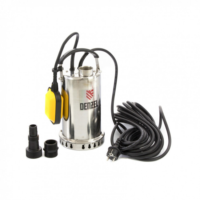 Дренажный насос DP600X, 600 Вт, подъем 7.5 м, 8500 л/ч Denzel Дренажный насос DP600X, 600 Вт, подъем 7.5 м, 8500 л/ч Denzel