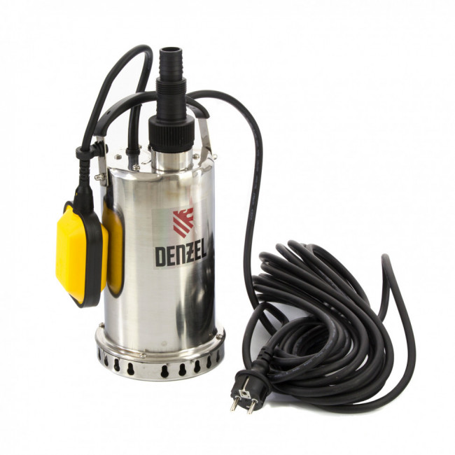 Дренажный насос DP600X, 600 Вт, подъем 7.5 м, 8500 л/ч Denzel Дренажный насос DP600X, 600 Вт, подъем 7.5 м, 8500 л/ч Denzel