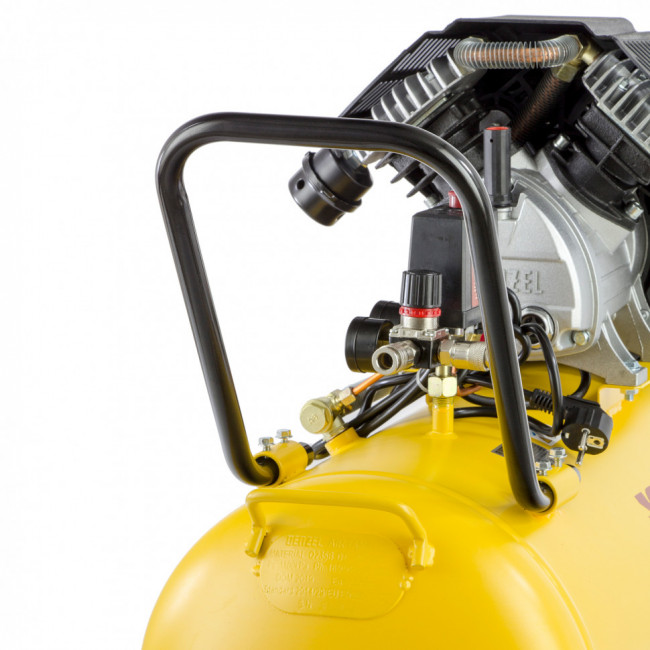 Компрессор воздушный DKV2200/100, Х-PRO 2.2 кВт, 400 л/мин, 100л Denzel