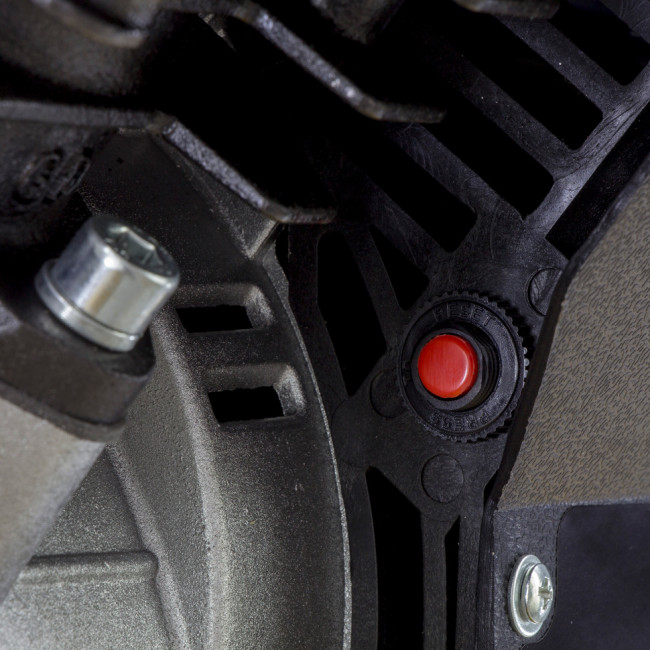 Компрессор воздушный DKV2200/100, Х-PRO 2.2 кВт, 400 л/мин, 100л Denzel