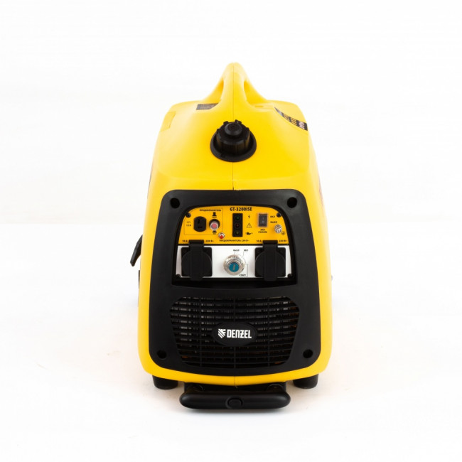 Генератор инверторный GT-3200iSE, 3.2 кВт, 230 В, бак 6 л, закрытый корпус, электростартер Denzel ( 94703 ) Генератор инверторный GT-3200iSE, 3.2 кВт, 230 В, бак 6 л, закрытый корпус, электростартер Denzel ( 94703 )