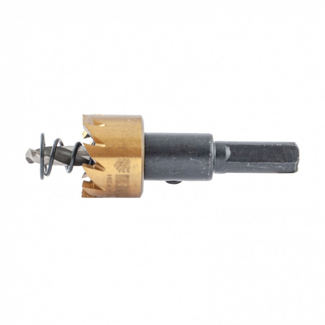 Коронка по металлу HSS, 20 мм, нитридтитановое покрытие Denzel ( 724101 ) Коронка по металлу HSS, 20 мм, нитридтитановое покрытие Denzel ( 724101 )