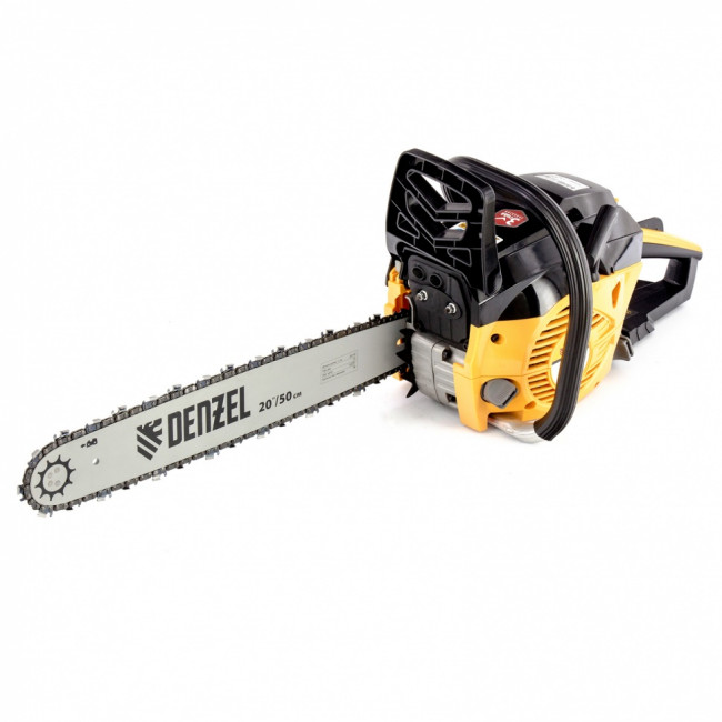 Пила цепная бензиновая DGS-5820, шина 50 см, 58 см3, 4.1 л.с, шаг 0.325, паз 1.5 мм, 76 звеньев Denzel Пила цепная бензиновая DGS-5820, шина 50 см, 58 см3, 4.1 л.с, шаг 0.325, паз 1.5 мм, 76 звеньев Denzel