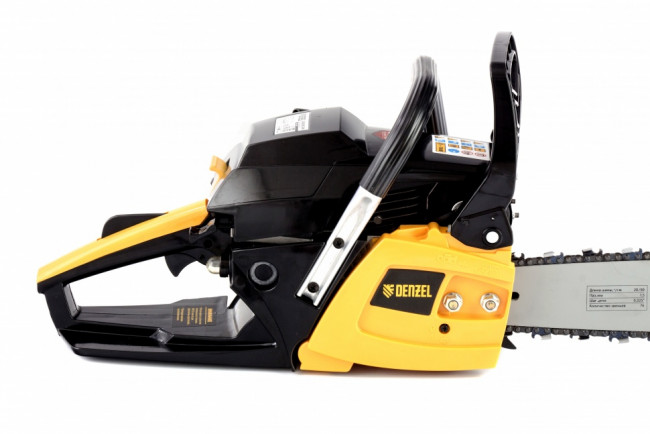 Пила цепная бензиновая DGS-5820, шина 50 см, 58 см3, 4.1 л.с, шаг 0.325, паз 1.5 мм, 76 звеньев Denzel Пила цепная бензиновая DGS-5820, шина 50 см, 58 см3, 4.1 л.с, шаг 0.325, паз 1.5 мм, 76 звеньев Denzel
