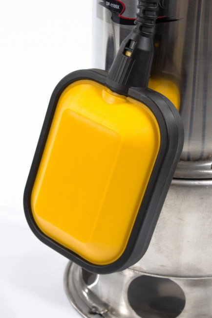 Дренажный насос DP1100X, 1100 Вт, подъем 11 м, 15500 л/ч Denzel