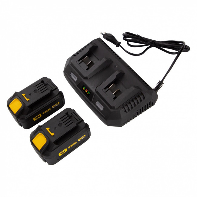 Газонокосилка аккумуляторная бесщеточная RLM450-36, Li-ion, 36 В, 4 Ач, 450 мм, травосборник 40 л Denzel ( 58910 )