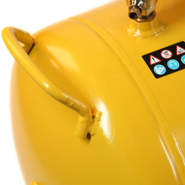 Компрессор воздушный BCV2200/100, ременный привод, 2.2 кВт, 100 литров, 370 л/мин Denzel ( 58110 )