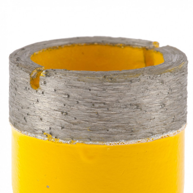 Сверло алмазное по керамограниту, 27 мм, мокрая резка, М14 Denzel Сверло алмазное по керамограниту, 27 мм, мокрая резка, М14 Denzel