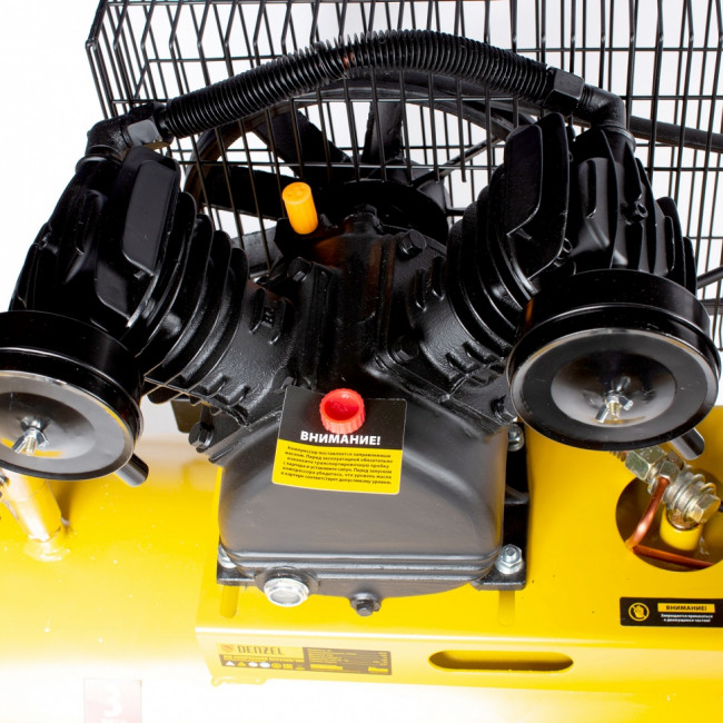 Компрессор воздушный BCV2300/100, ременный привод, 2.3 кВт, 100 литров, 440 л/мин Denzel ( 58111 ) Компрессор воздушный BCV2300/100, ременный привод, 2.3 кВт, 100 литров, 440 л/мин Denzel ( 58111 )